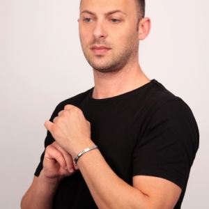 Bransoleta Sector No Limits Ceramic SAFR10 / 22 cm