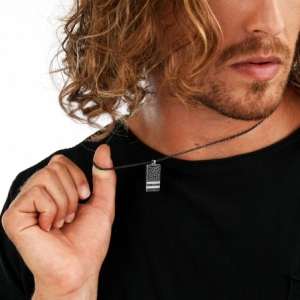 Naszyjnik Sector No Limits Energy SAFT77 / 50+5 cm