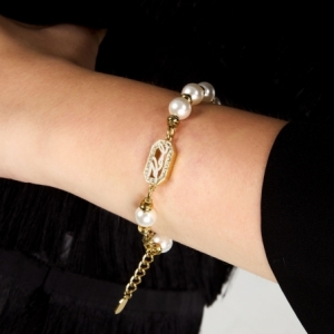 Bransoletka Karl Lagerfeld PEARL KLAYR09