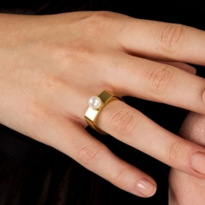 Pierścionek Karl Lagerfeld PEARL KLAYR16012