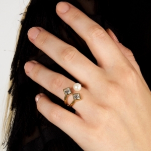 Pierścionek Karl Lagerfeld PEARL KLAYR23018