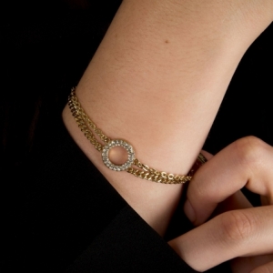 Bransoletka Karl Lagerfeld CRYSTALS KLAYC56