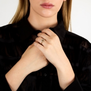 Pierścionek Karl Lagerfeld CRYSTALS KLAYC57012