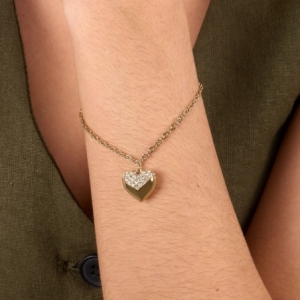 Bransoletka Karl Lagerfeld PAVE AMOUR KLBJW05