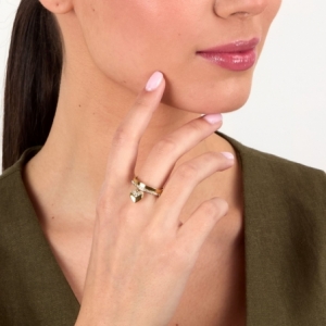 Pierścionek Karl Lagerfeld PAVE AMOUR KLBJW09012