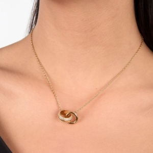 Naszyjnik Karl Lagerfeld BOND PAVE KLBJY02