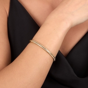 Bransoletka Karl Lagerfeld BOND PAVE KLBJY05