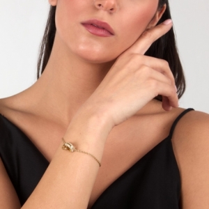 Bransoletka Karl Lagerfeld BOND PAVE KLBJY07