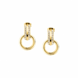 Kolczyki Karl Lagerfeld BOND PAVE KLBJY09