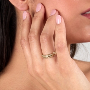 Pierścionek Karl Lagerfeld BOND PAVE KLBJY11018