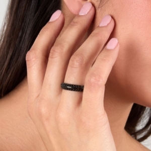 Pierścionek Karl Lagerfeld BOND PAVE KLBJY12012